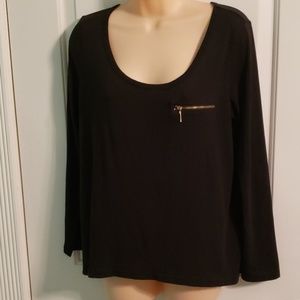 Black long sleeve shirt